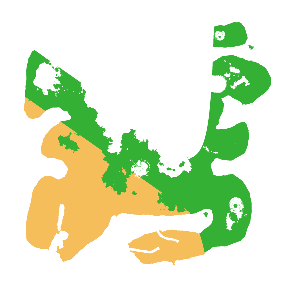 Biome Rust Map: Procedural Map, Size: 3000, Seed: 12602130