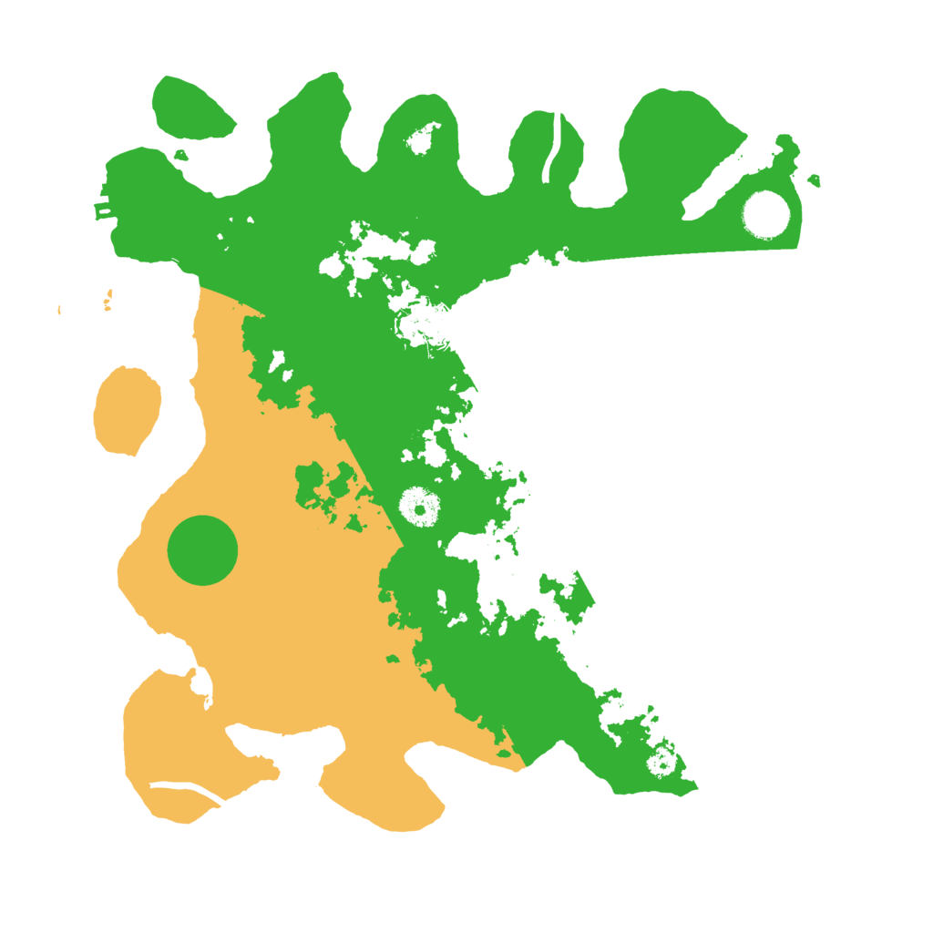 Biome Rust Map: Procedural Map, Size: 3500, Seed: 1910435164