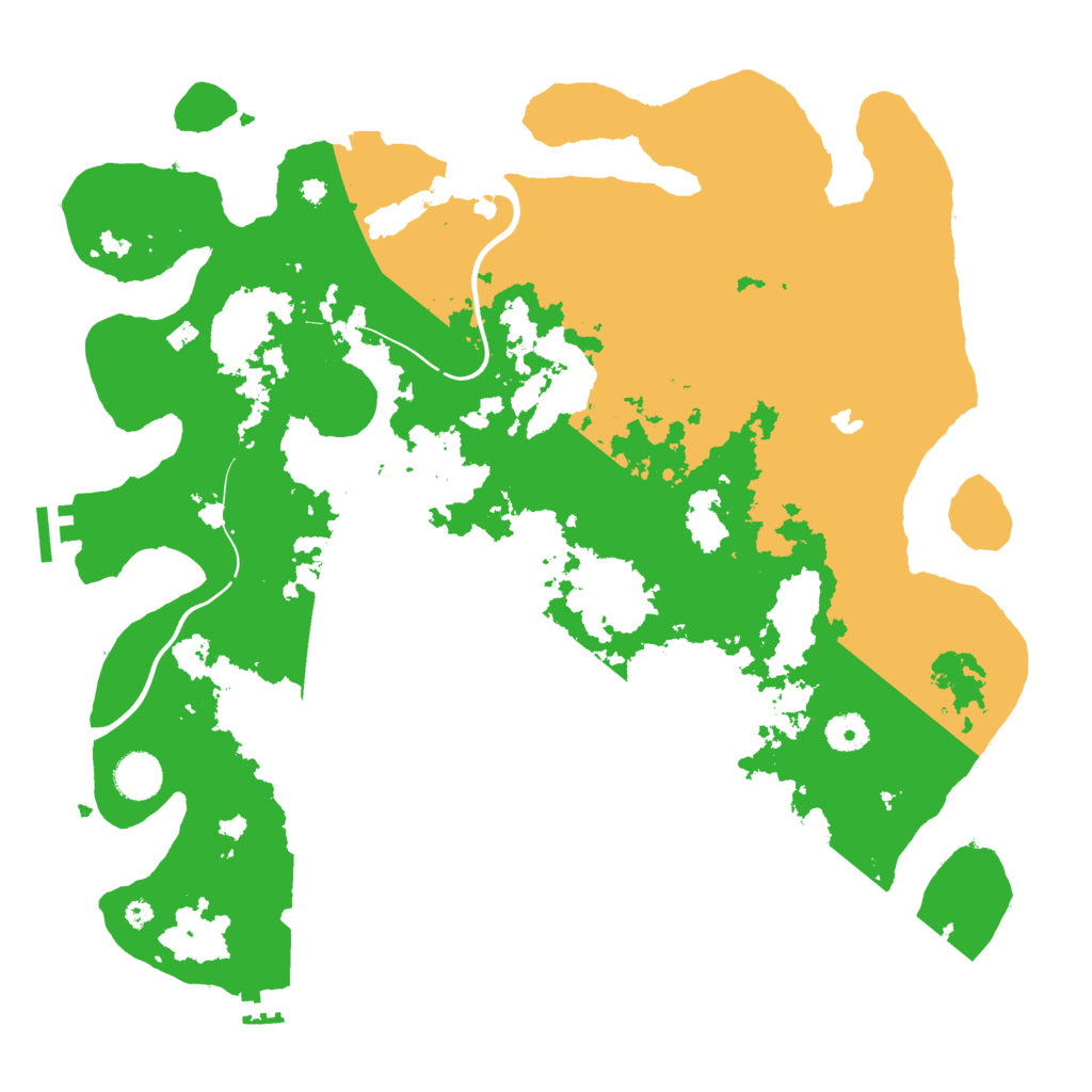 Biome Rust Map: Procedural Map, Size: 4000, Seed: 177624923
