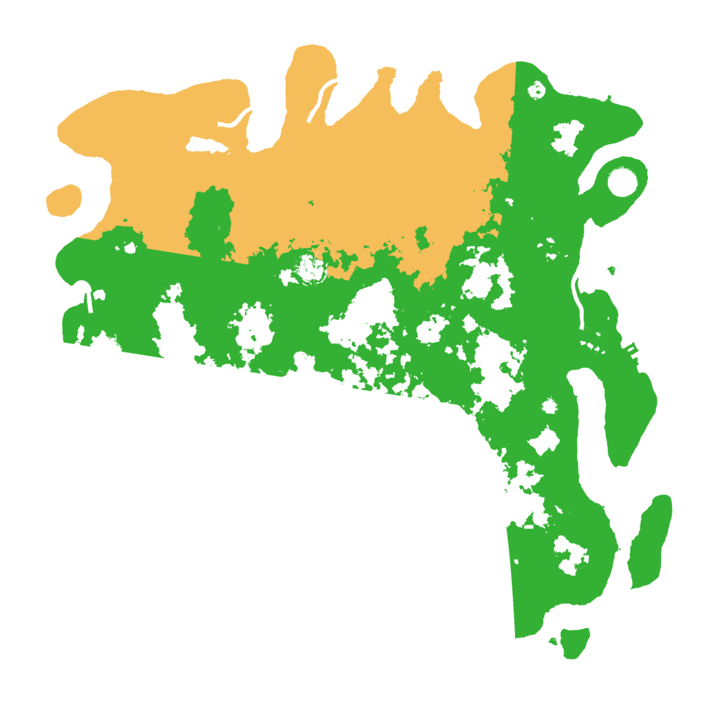 Biome Rust Map: Procedural Map, Size: 4250, Seed: 8281992