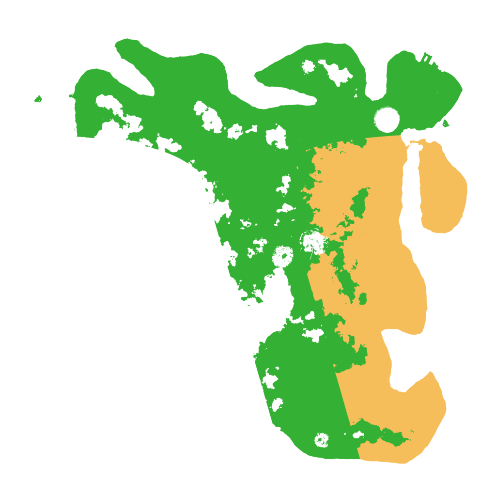 Biome Rust Map: Procedural Map, Size: 3500, Seed: 716793444
