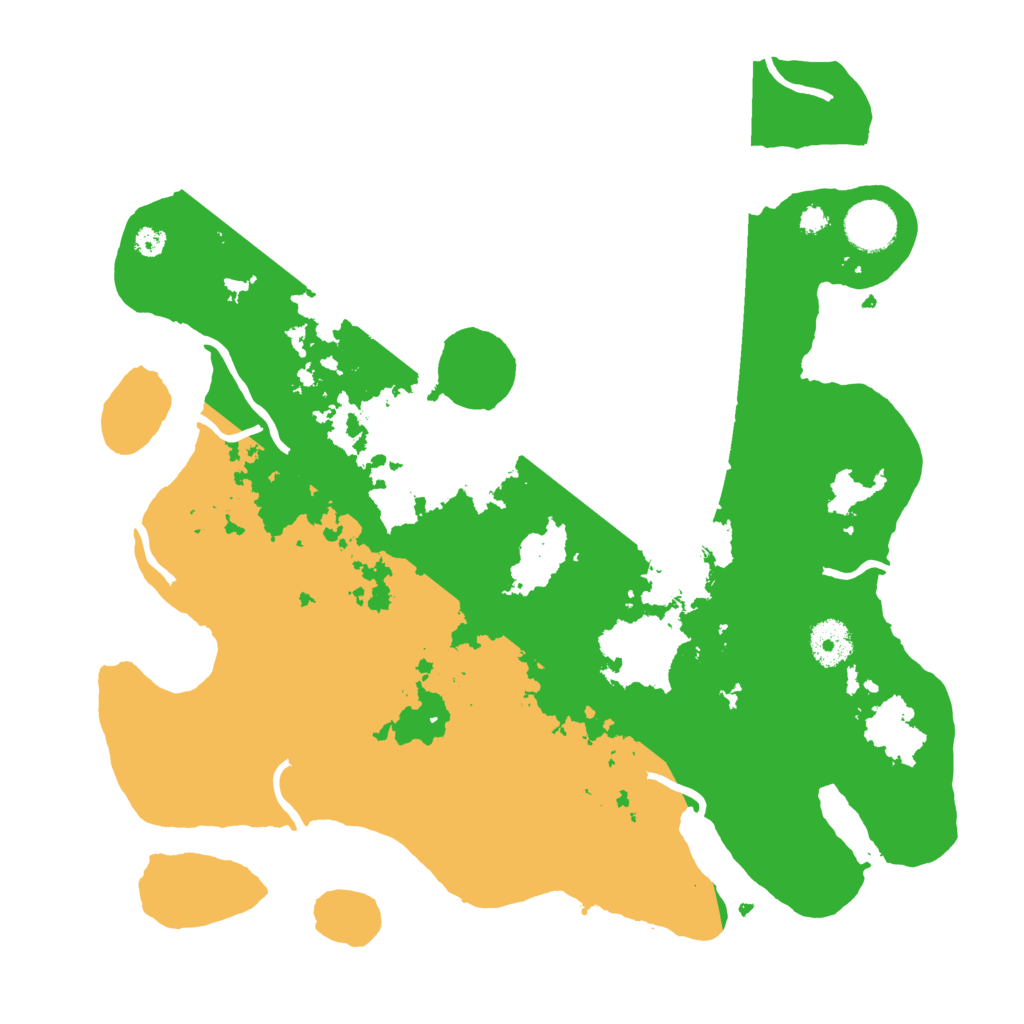 Biome Rust Map: Procedural Map, Size: 3500, Seed: 7723740
