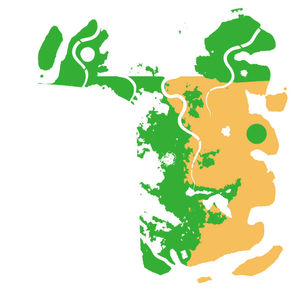 Biome Rust Map: Procedural Map, Size: 4000, Seed: 1144385928