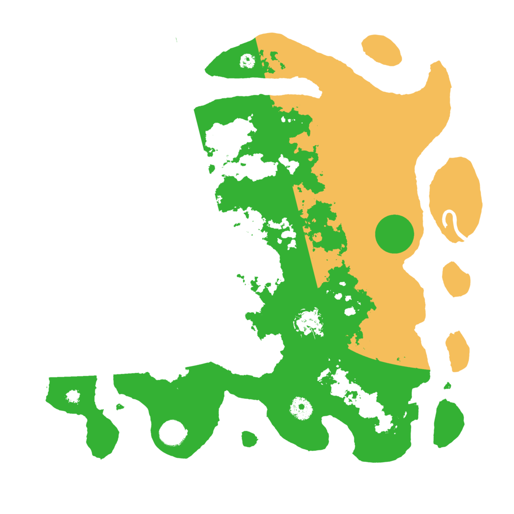 Biome Rust Map: Procedural Map, Size: 3500, Seed: 97137225