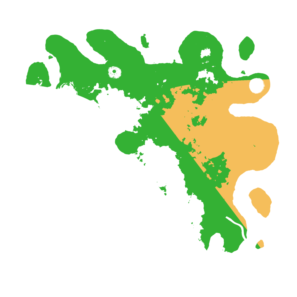Biome Rust Map: Procedural Map, Size: 3500, Seed: 60806706