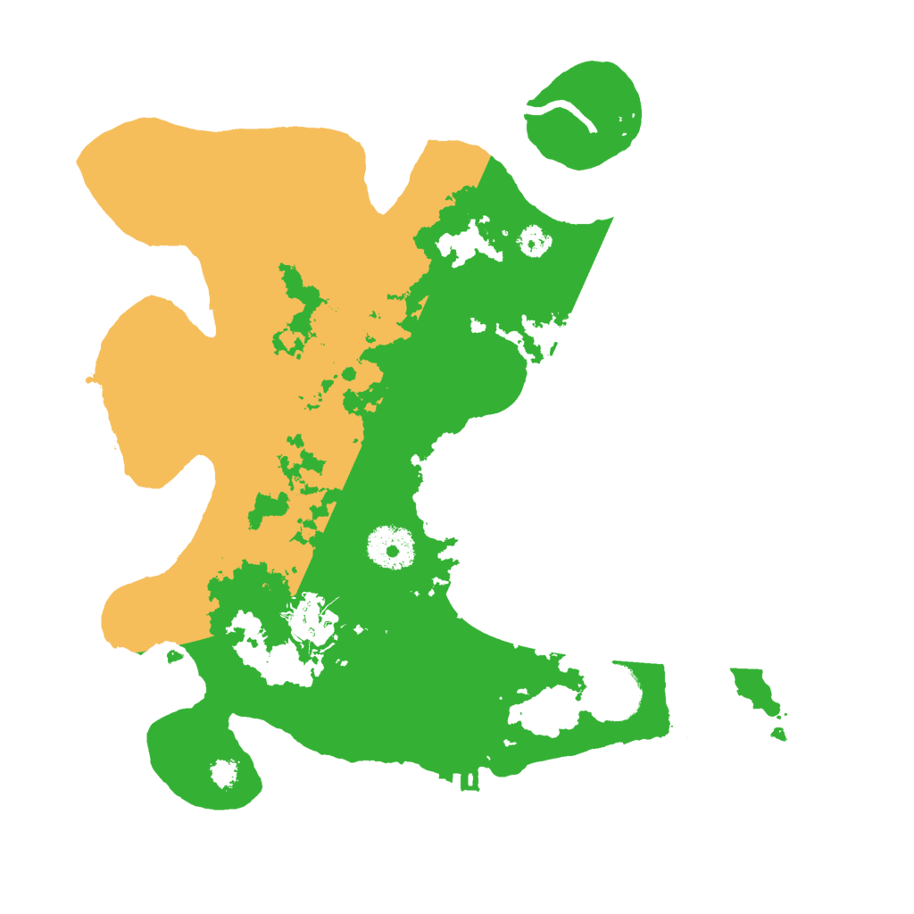 Biome Rust Map: Procedural Map, Size: 3000, Seed: 7151588