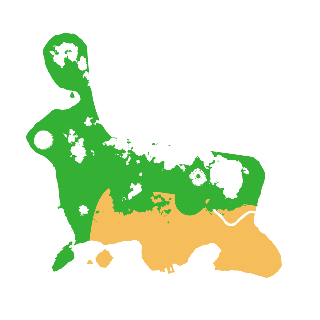 Biome Rust Map: Procedural Map, Size: 3000, Seed: 875832538