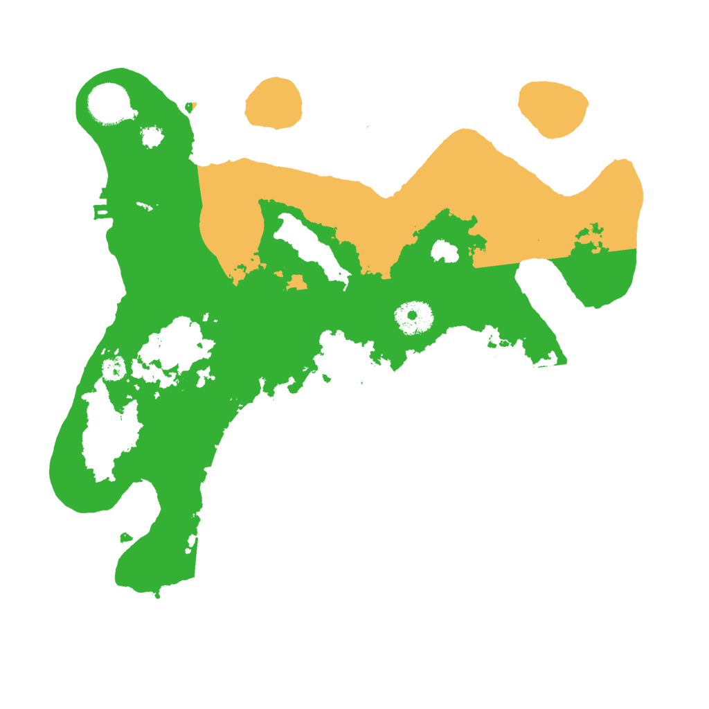 Biome Rust Map: Procedural Map, Size: 3000, Seed: 102032