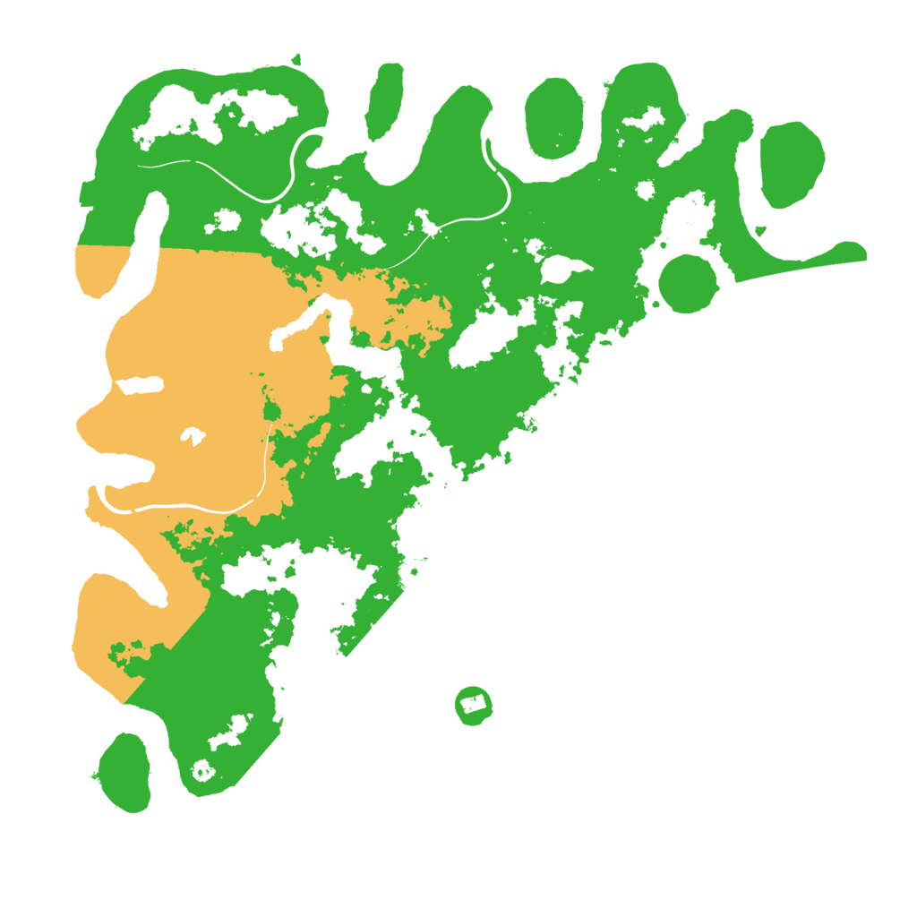 Biome Rust Map: Procedural Map, Size: 4250, Seed: 18438