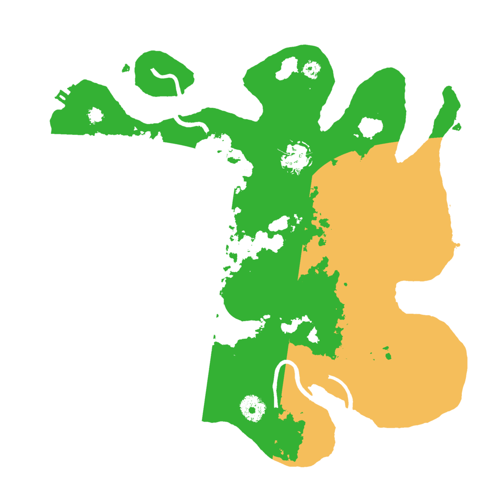 Biome Rust Map: Procedural Map, Size: 3000, Seed: 857643352