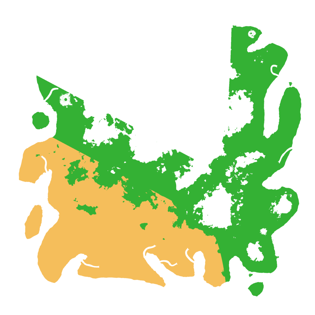 Biome Rust Map: Procedural Map, Size: 4250, Seed: 2928