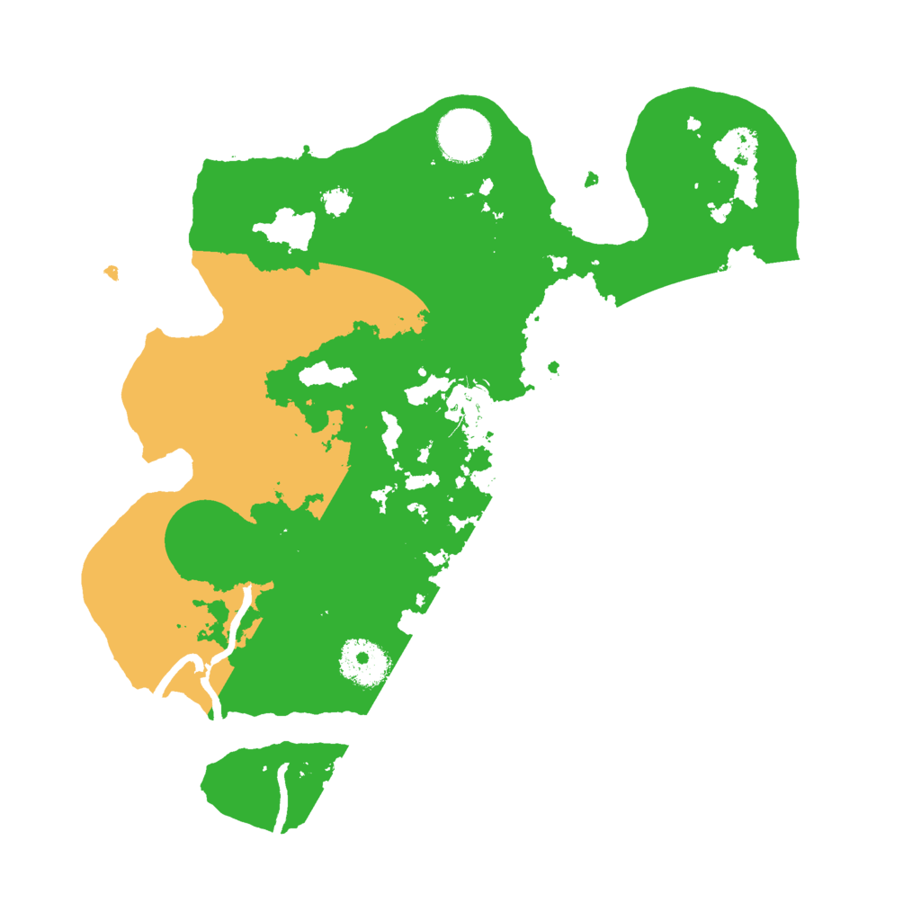 Biome Rust Map: Procedural Map, Size: 3000, Seed: 1975421370