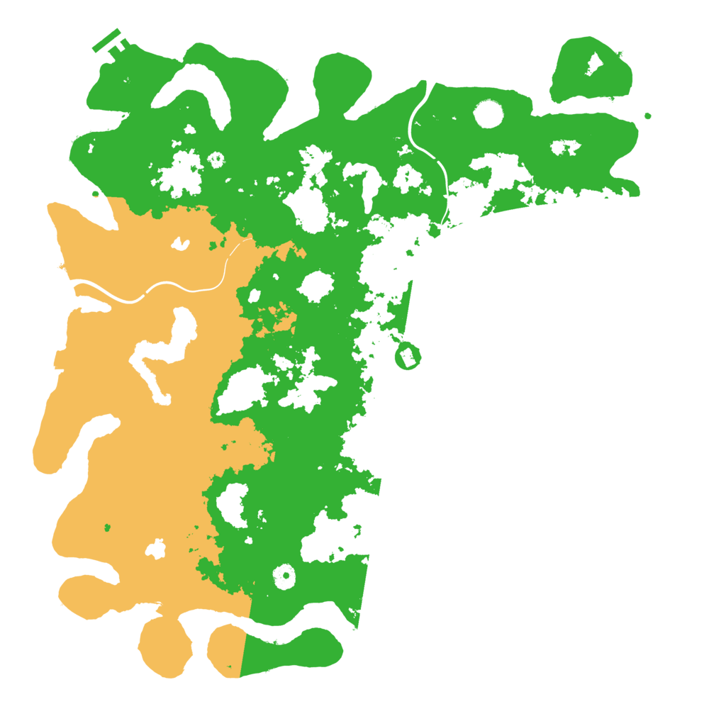 Biome Rust Map: Procedural Map, Size: 4500, Seed: 8038806