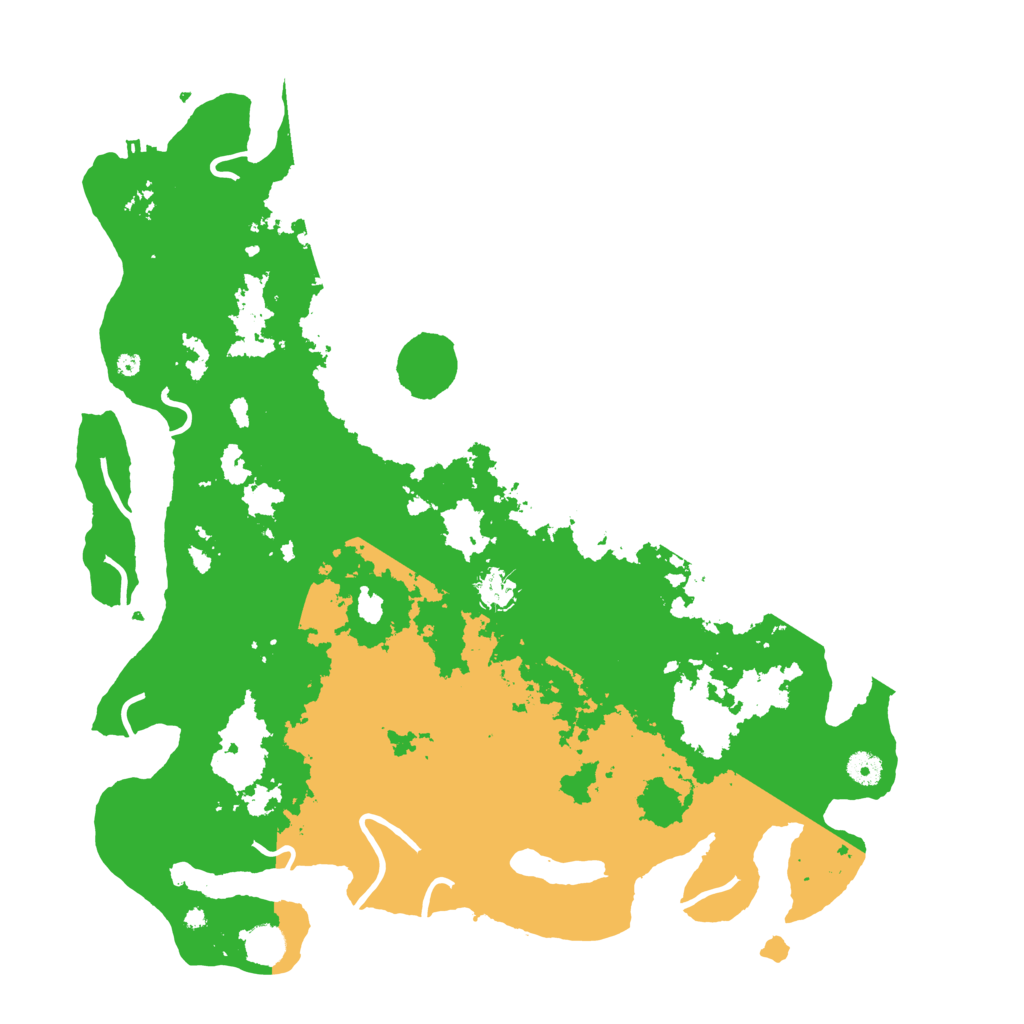 Biome Rust Map: Procedural Map, Size: 4500, Seed: 655422435