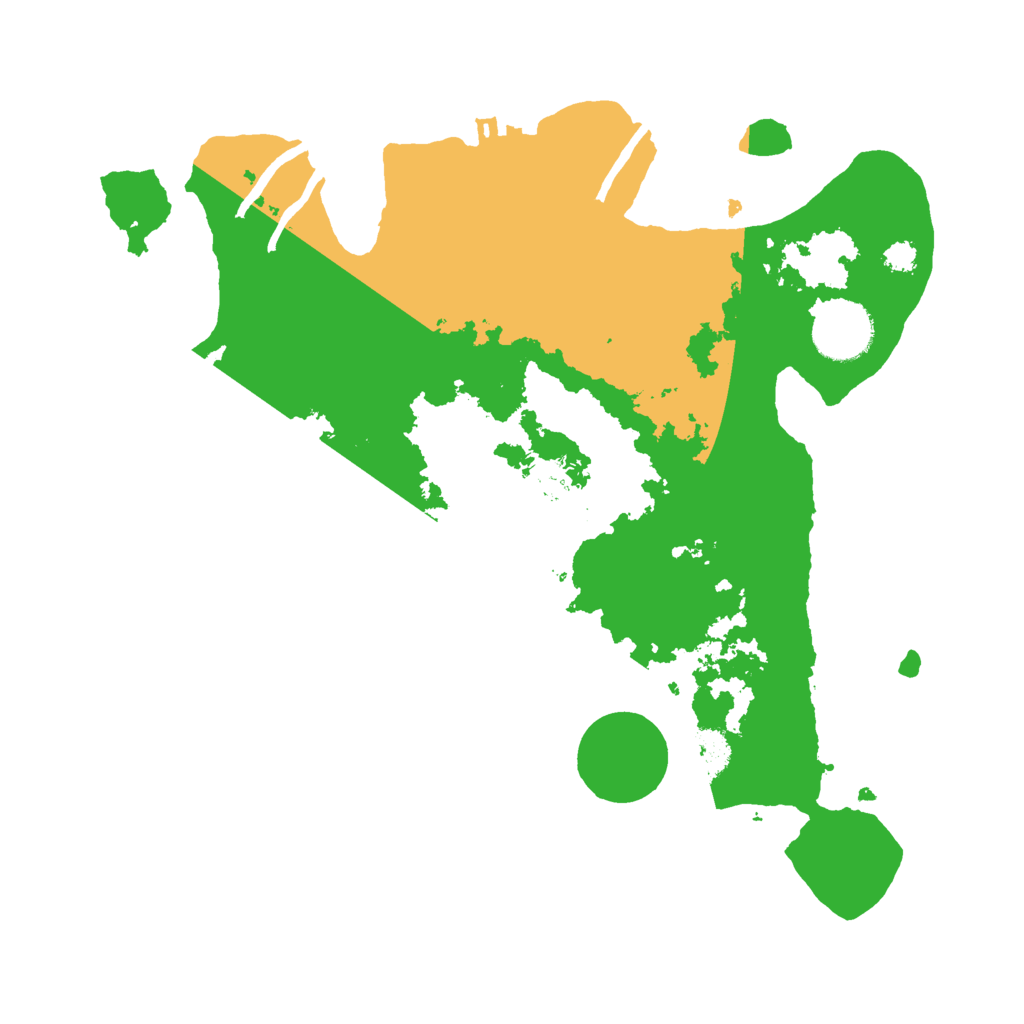 Biome Rust Map: Procedural Map, Size: 3000, Seed: 30068