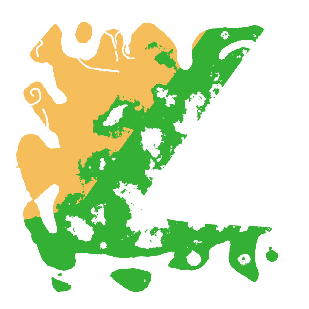 Biome Rust Map: Procedural Map, Size: 4000, Seed: 1245