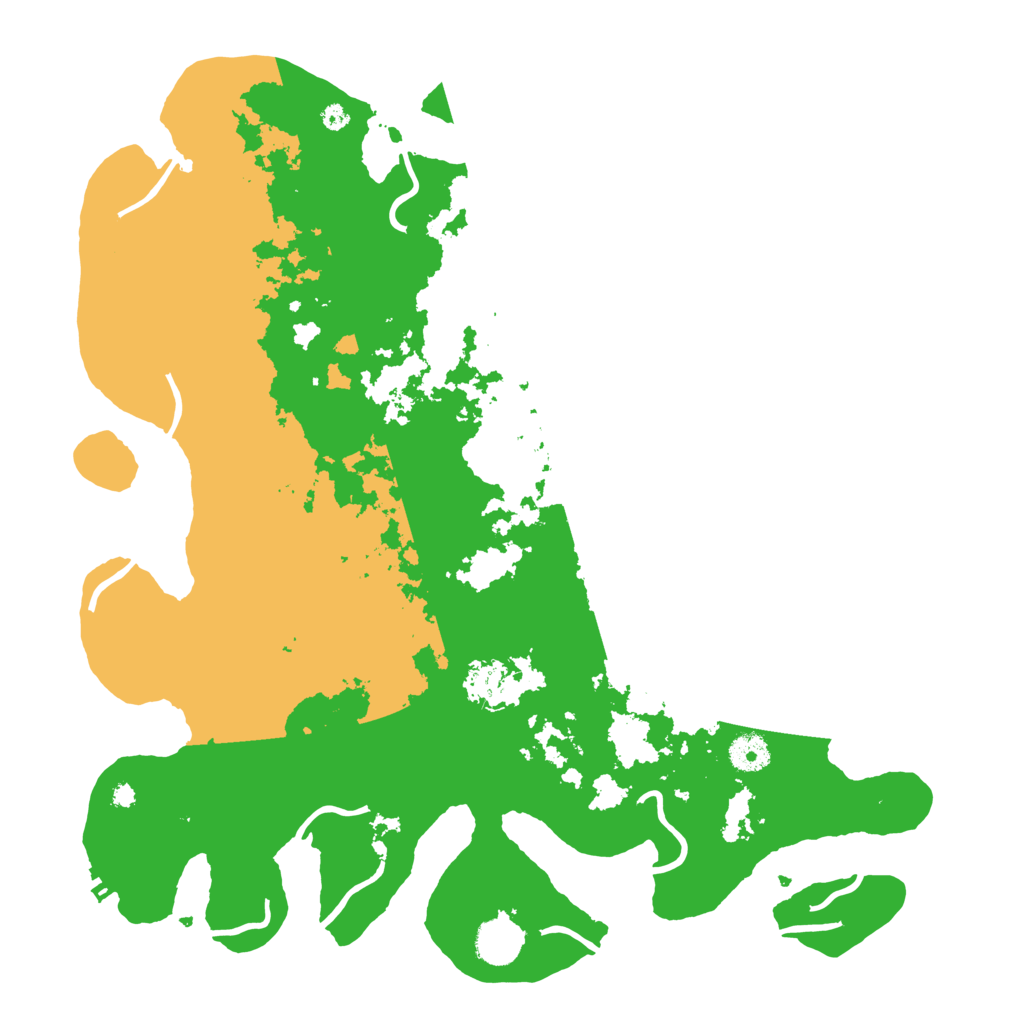 Biome Rust Map: Procedural Map, Size: 4000, Seed: 888277912