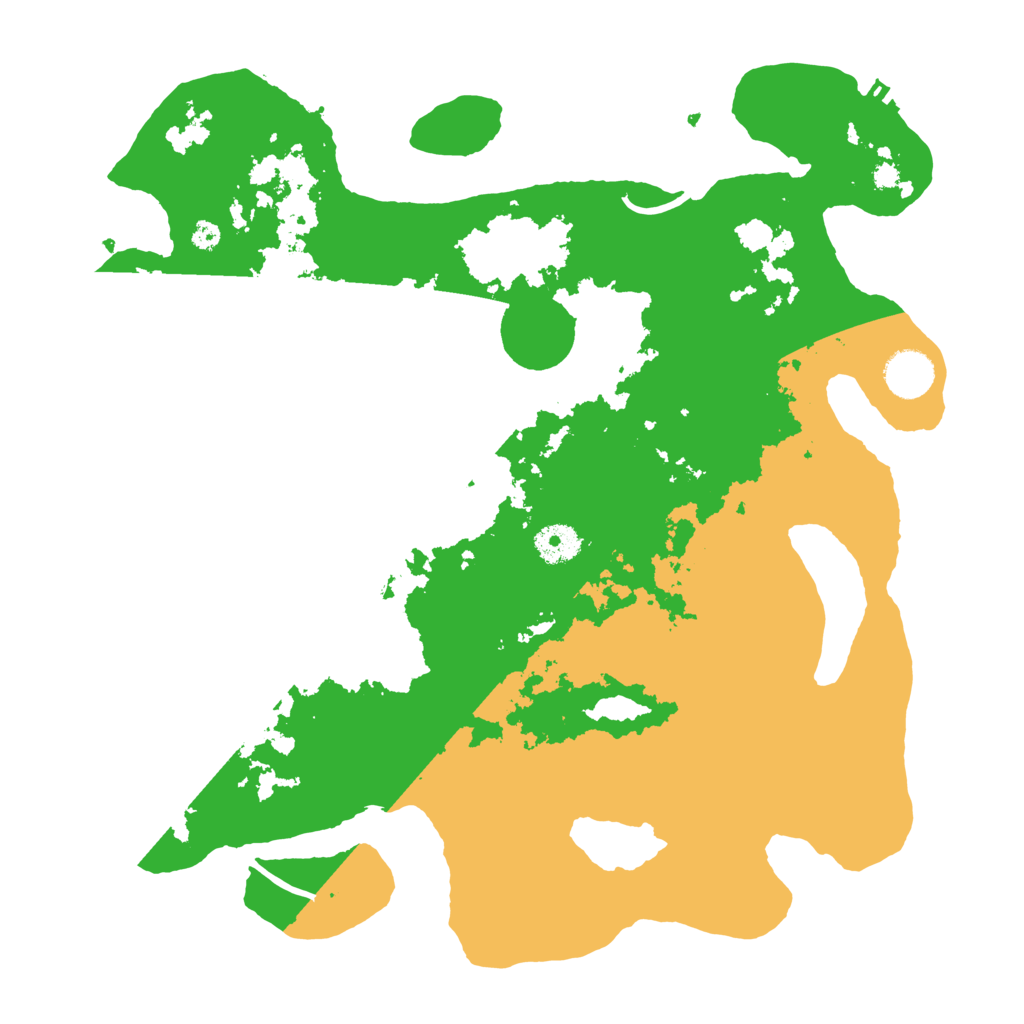 Biome Rust Map: Procedural Map, Size: 3700, Seed: 1250979496