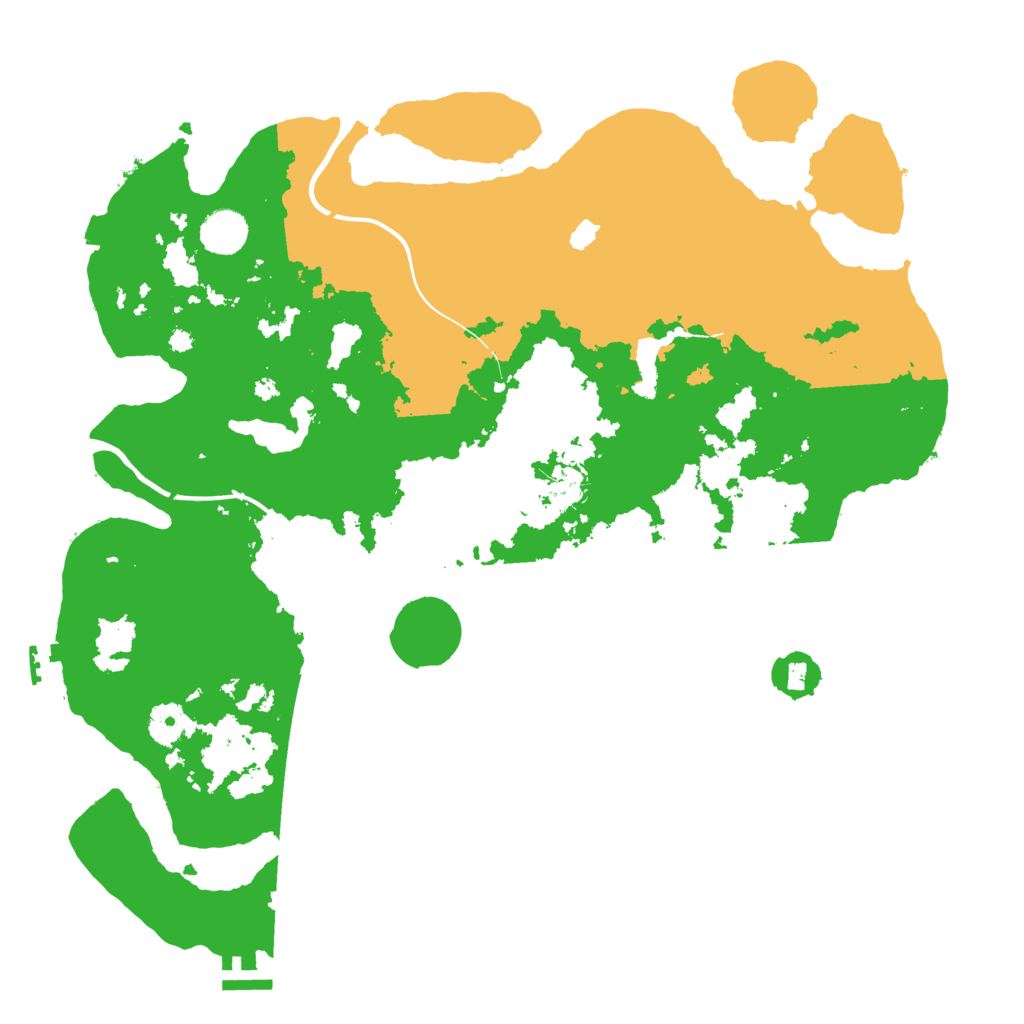 Biome Rust Map: Procedural Map, Size: 4000, Seed: 561358576