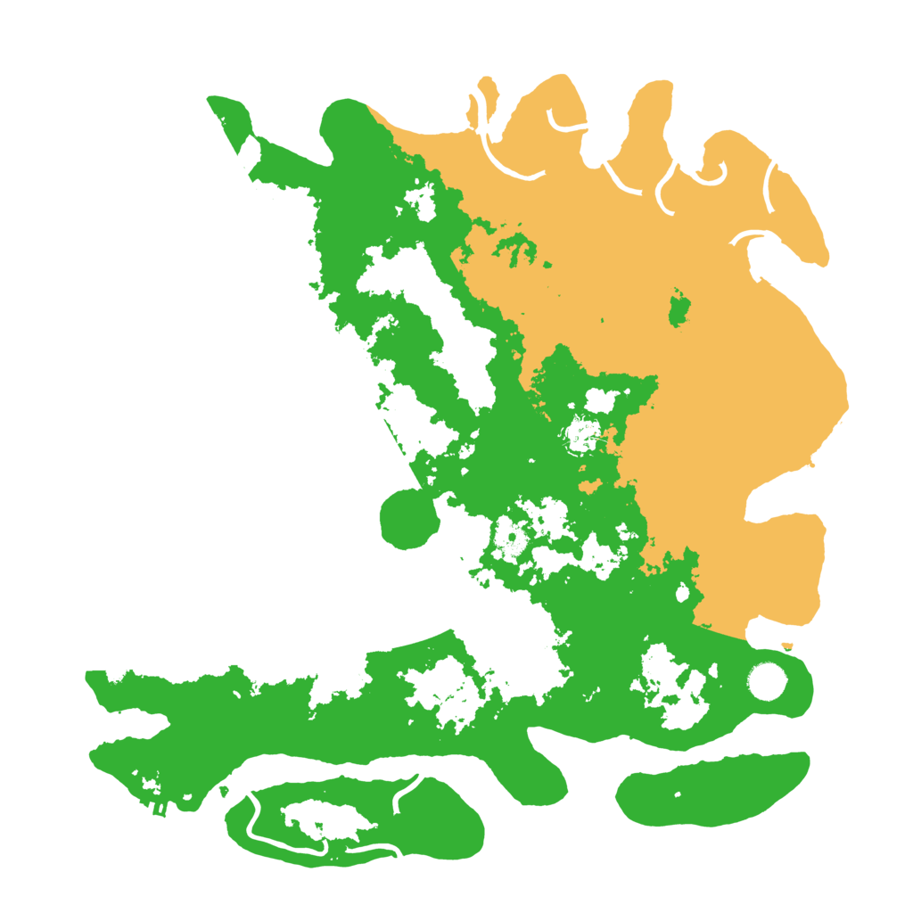 Biome Rust Map: Procedural Map, Size: 4250, Seed: 1690852181