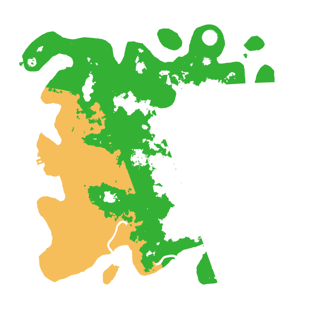 Biome Rust Map: Procedural Map, Size: 3500, Seed: 87367488