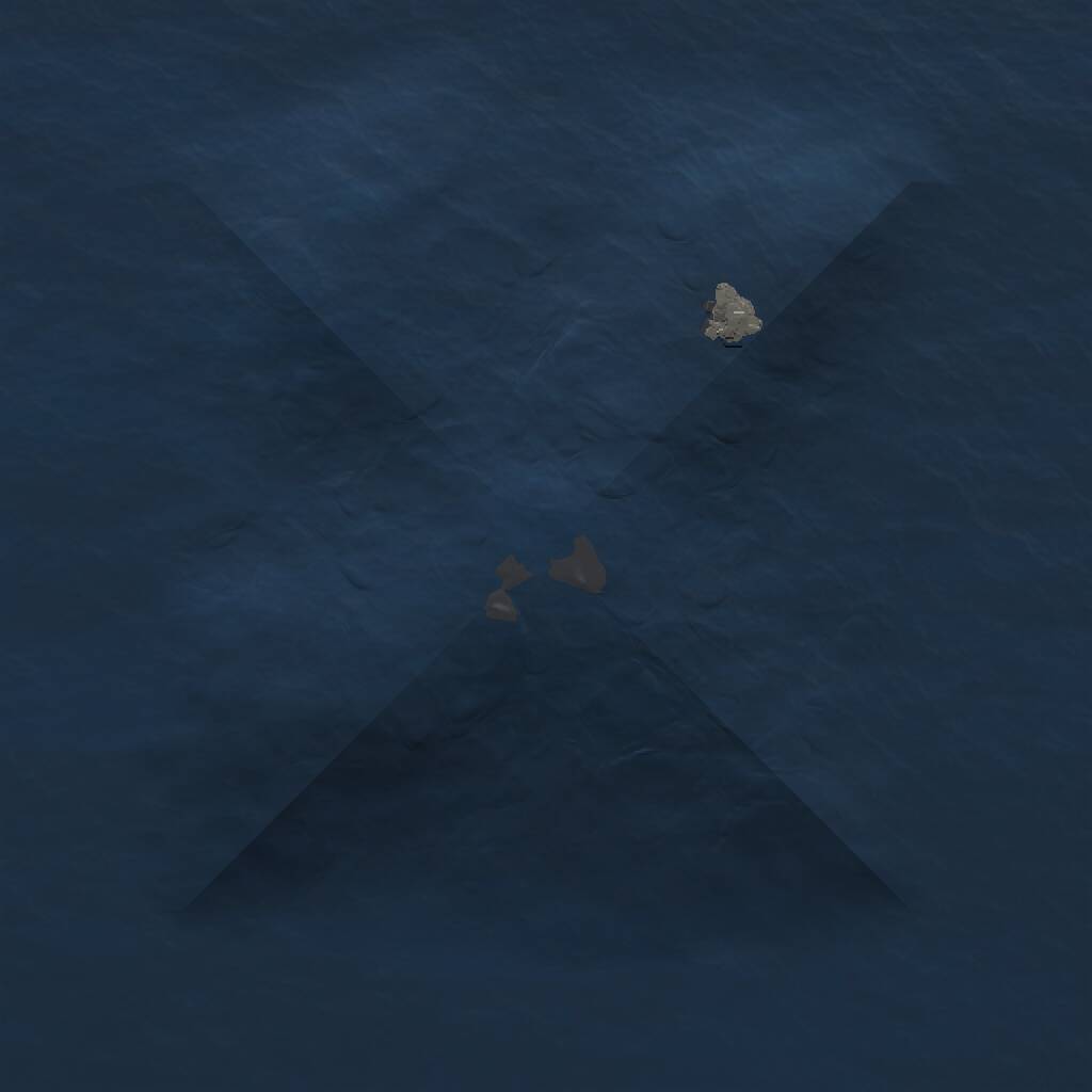 Rust Map: Procedural Map, Size: 1000, Seed: 713615, 1 Monuments