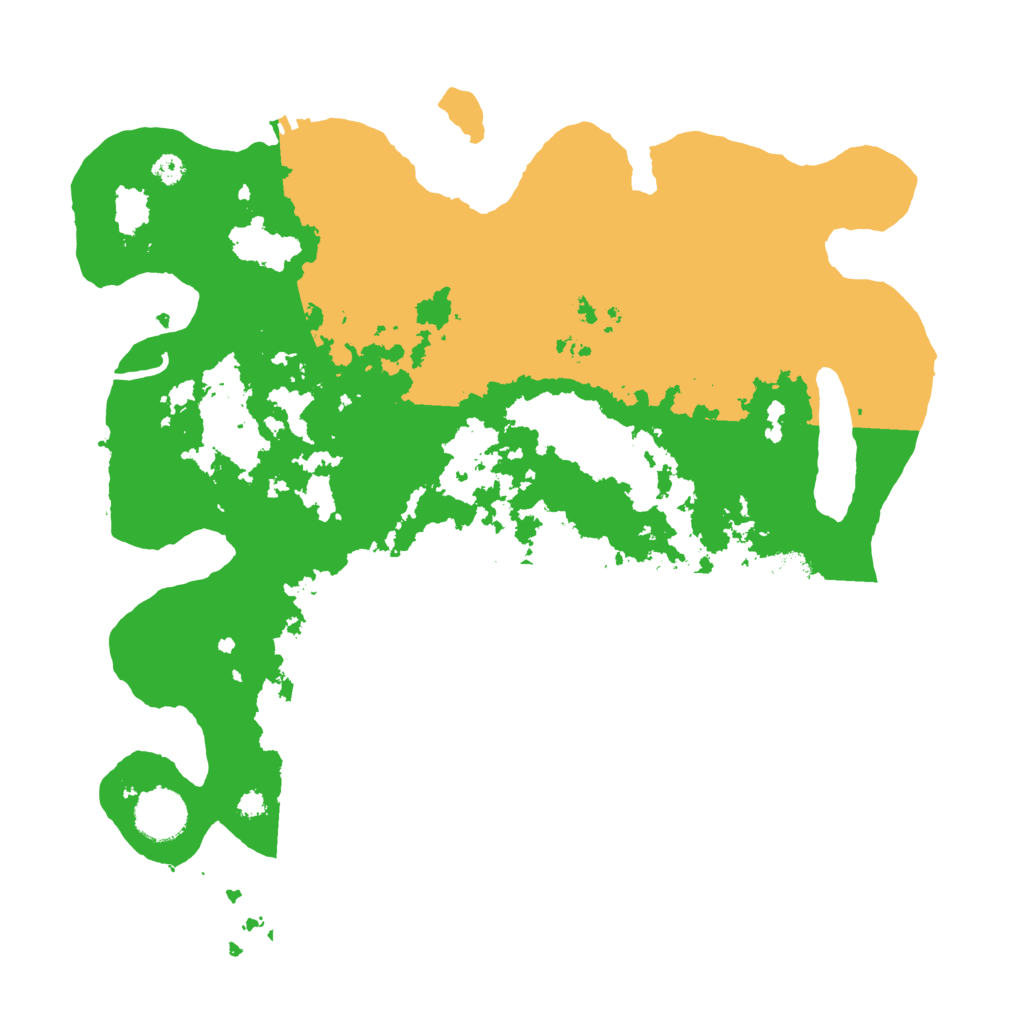 Biome Rust Map: Procedural Map, Size: 3500, Seed: 653019087