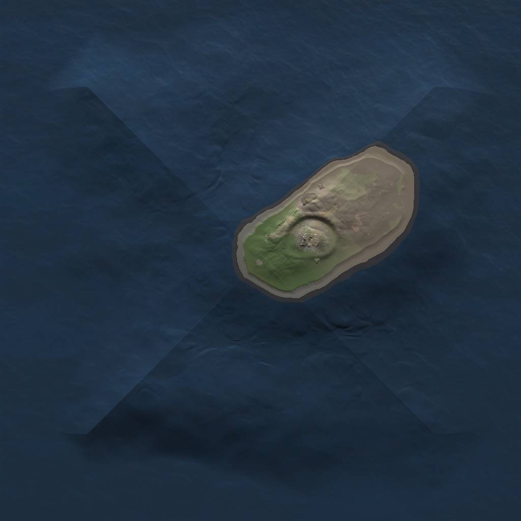 Rust Map: Procedural Map, Size: 1000, Seed: 692056, 3 Monuments