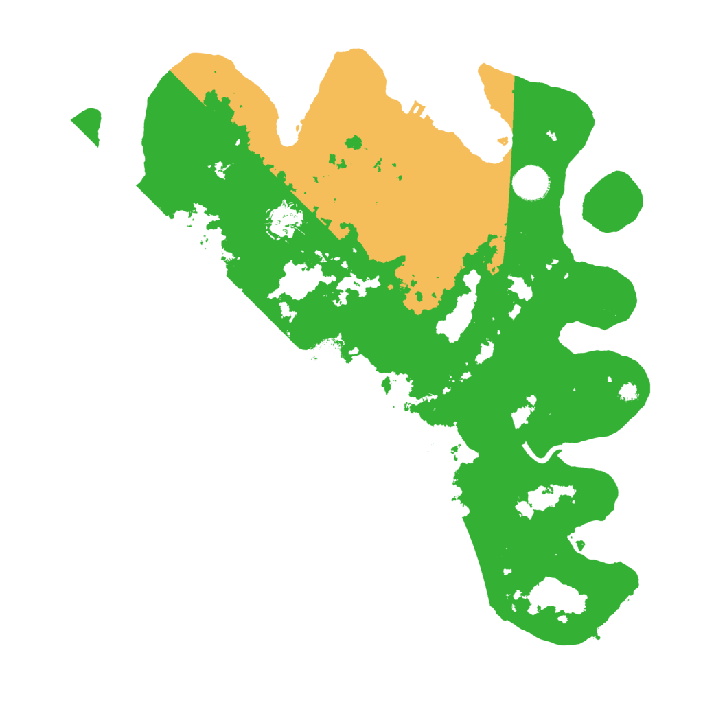 Biome Rust Map: Procedural Map, Size: 3500, Seed: 72208370