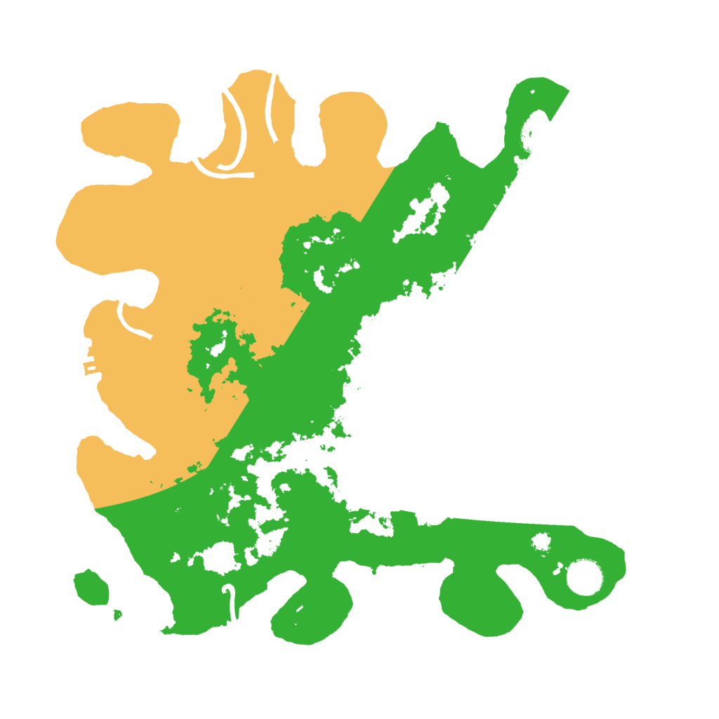 Biome Rust Map: Procedural Map, Size: 3500, Seed: 22617578