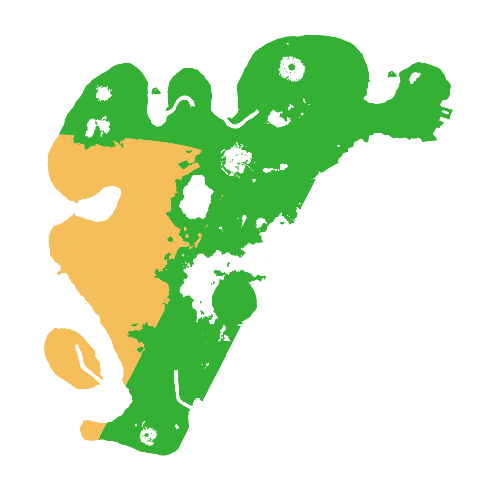 Biome Rust Map: Procedural Map, Size: 3000, Seed: 606859602