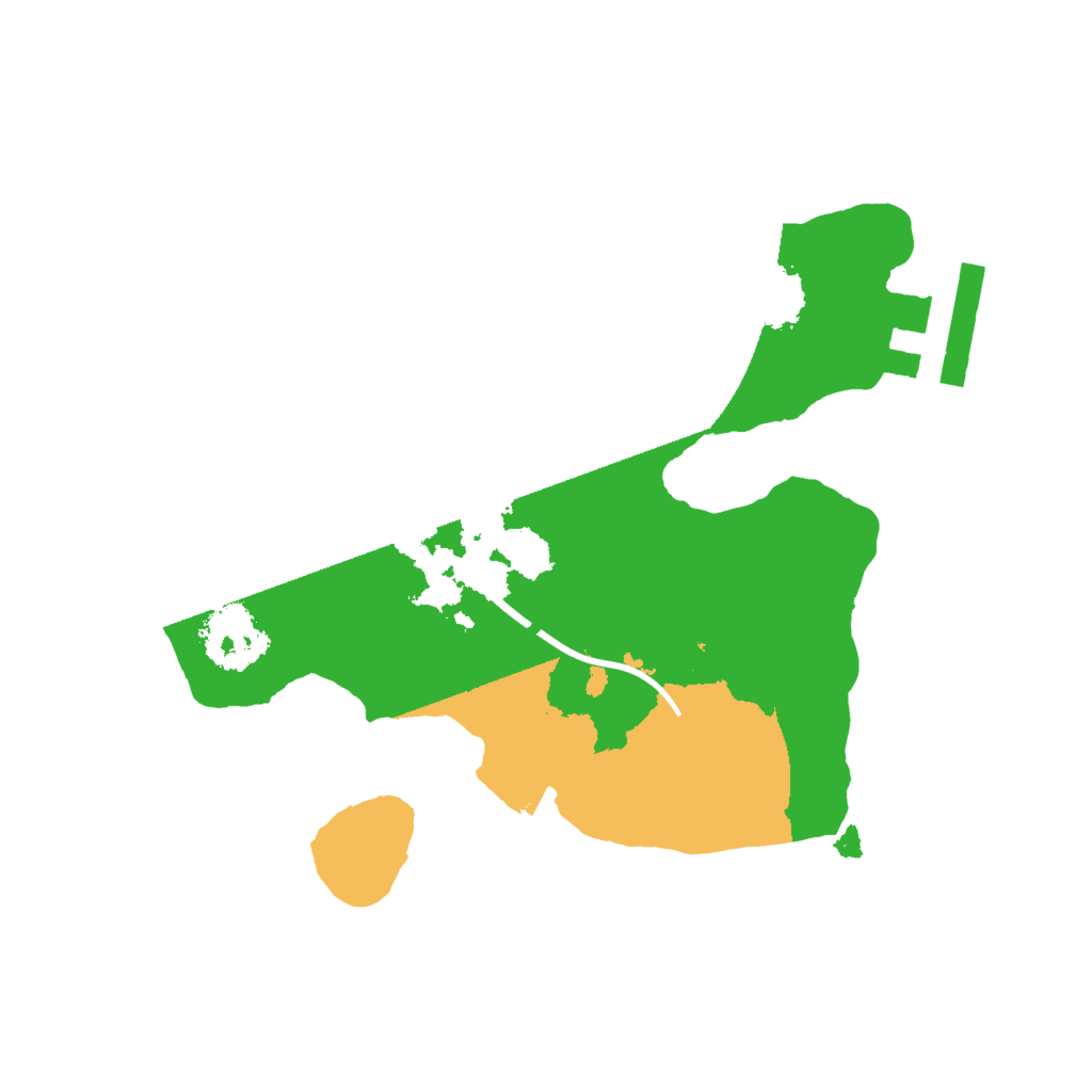 Biome Rust Map: Procedural Map, Size: 1800, Seed: 1338266543