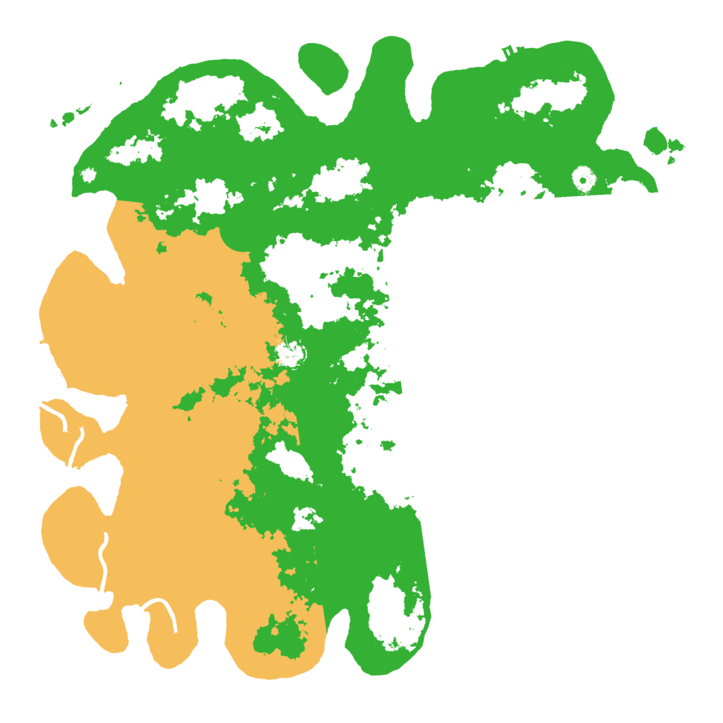 Biome Rust Map: Procedural Map, Size: 4500, Seed: 1038959436