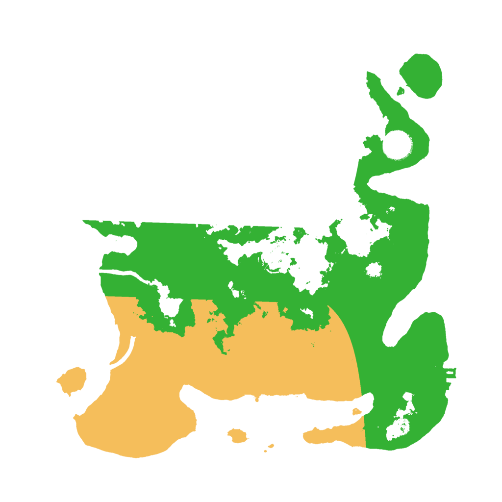 Biome Rust Map: Procedural Map, Size: 3000, Seed: 248833364