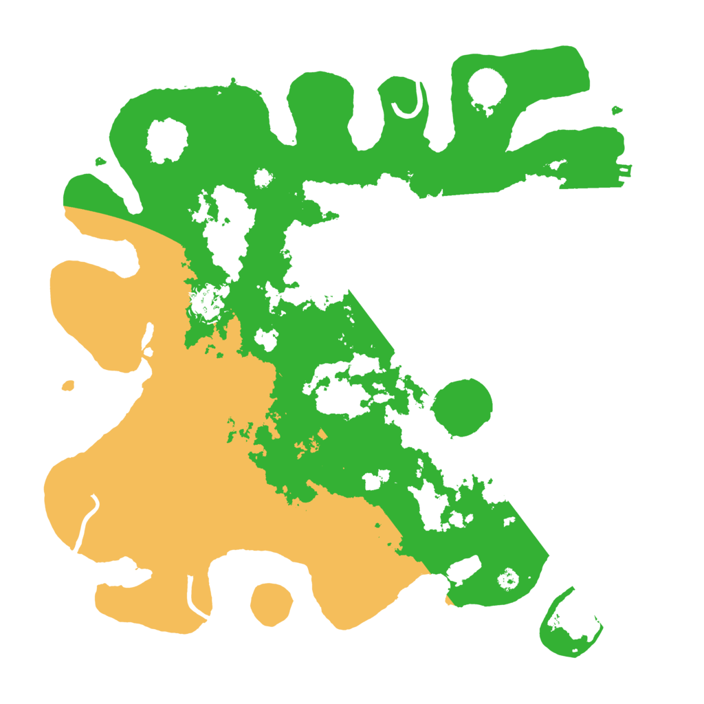 Biome Rust Map: Procedural Map, Size: 3500, Seed: 56461448