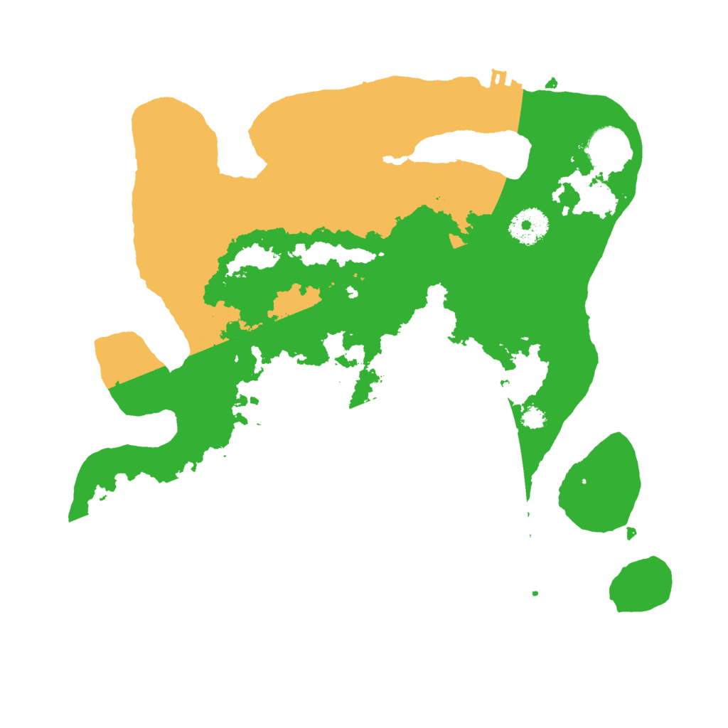 Biome Rust Map: Procedural Map, Size: 3000, Seed: 2061976217