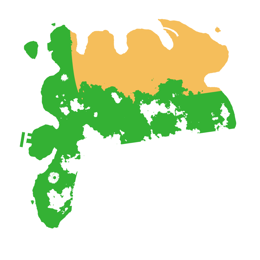 Biome Rust Map: Procedural Map, Size: 3500, Seed: 32656426