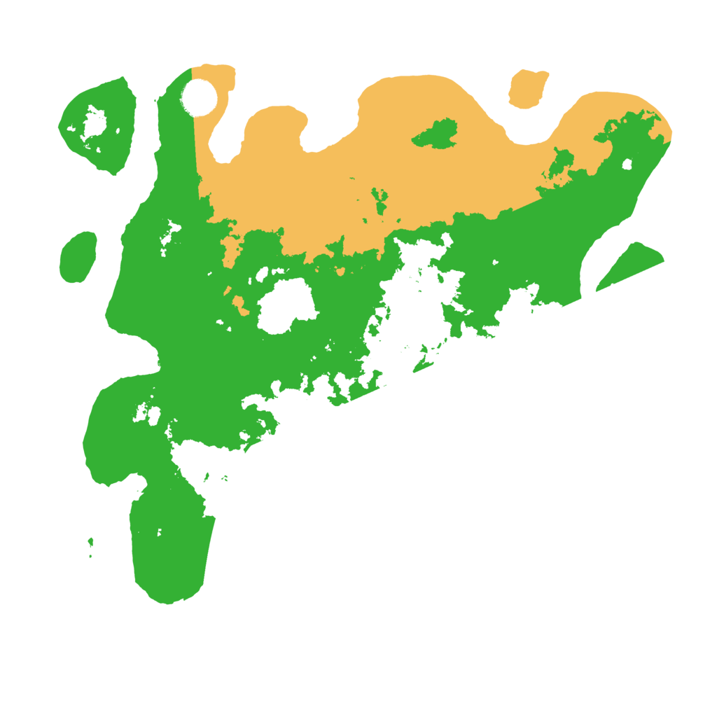 Biome Rust Map: Barren, Size: 3500, Seed: 1701896517