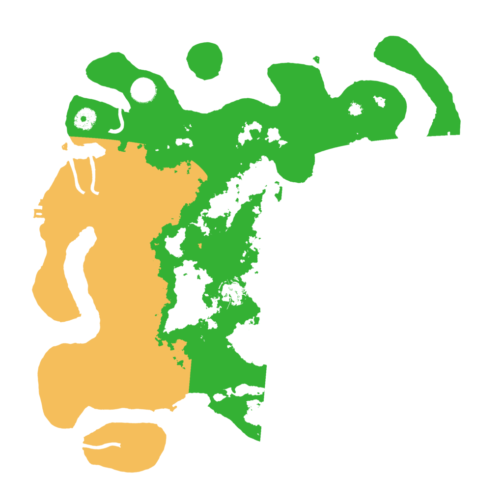 Biome Rust Map: Procedural Map, Size: 3500, Seed: 12802868