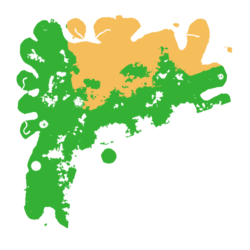 Biome Rust Map: Procedural Map, Size: 4500, Seed: 243668913