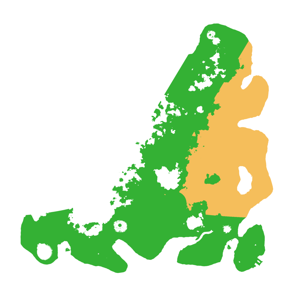 Biome Rust Map: Procedural Map, Size: 3500, Seed: 226085324
