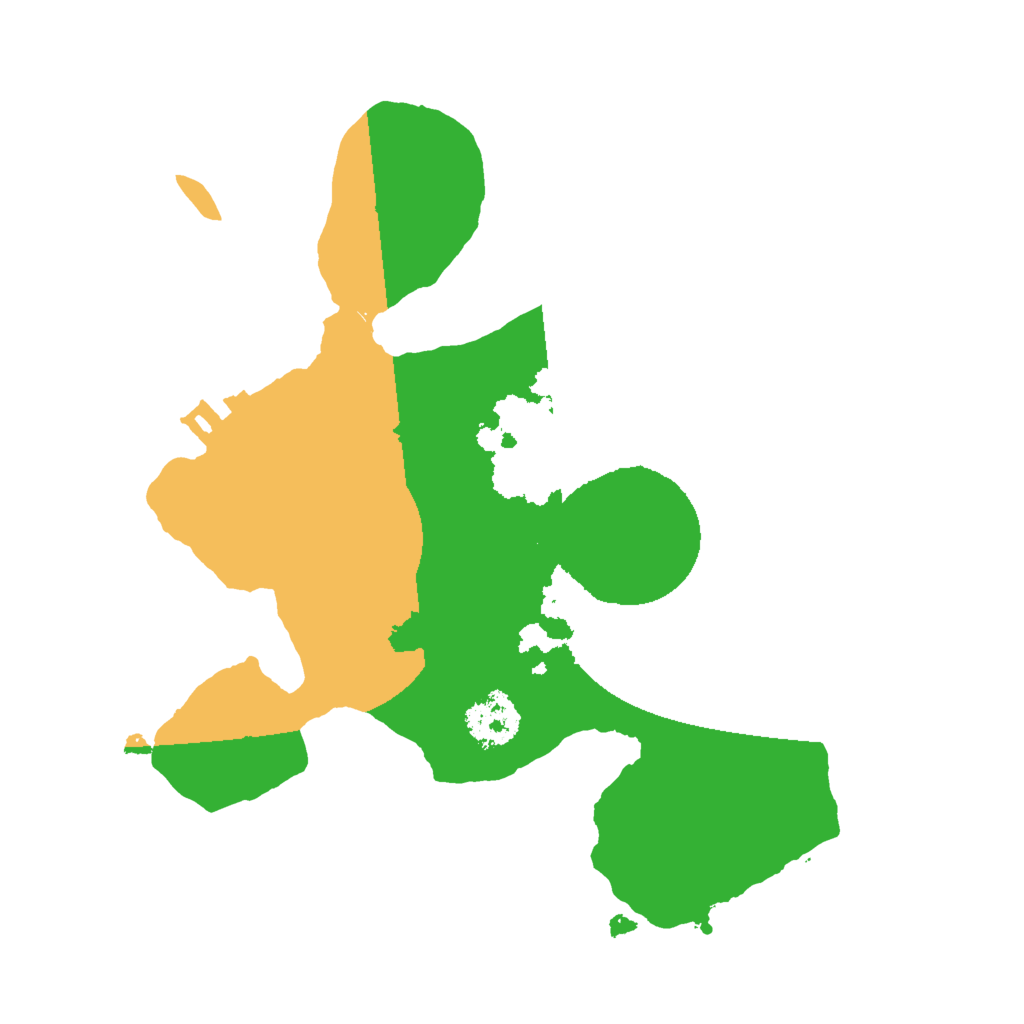 Biome Rust Map: Procedural Map, Size: 2000, Seed: 853692323