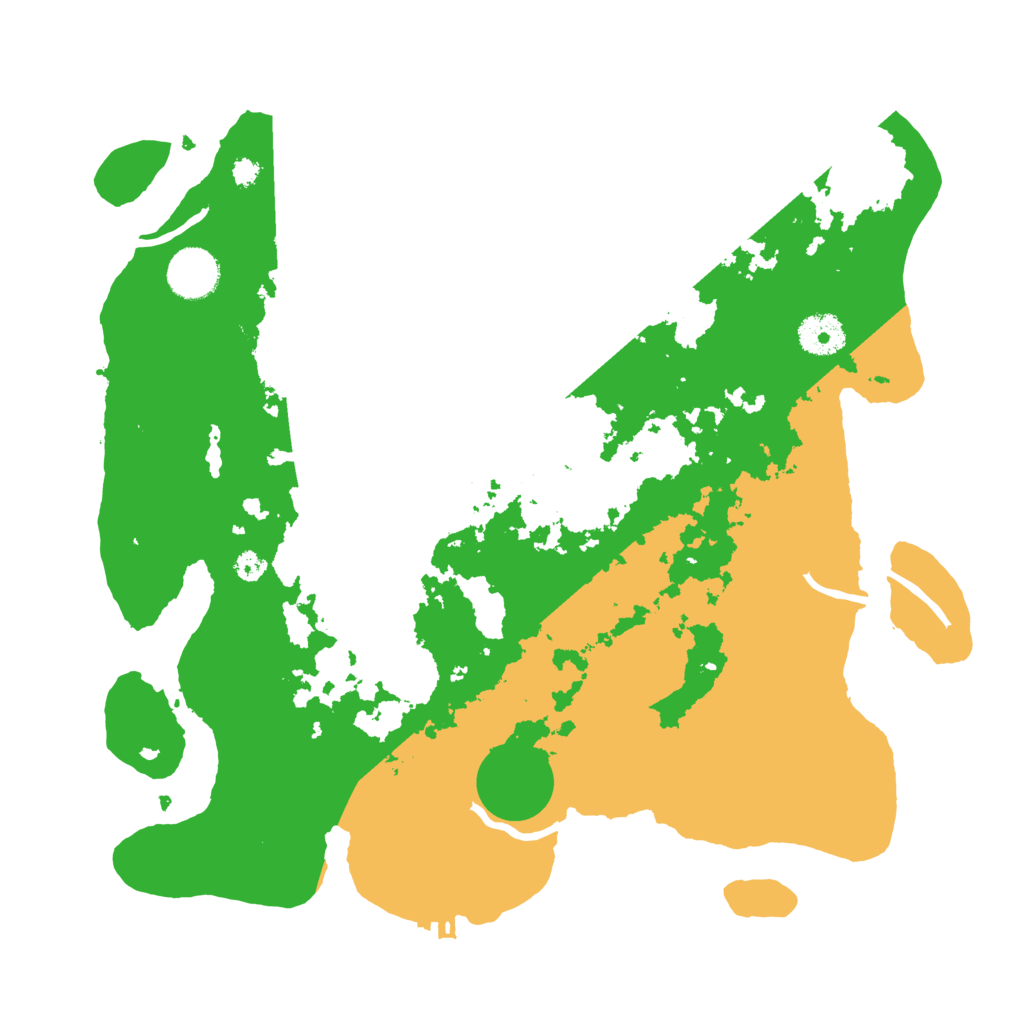 Biome Rust Map: Procedural Map, Size: 3500, Seed: 1793282884