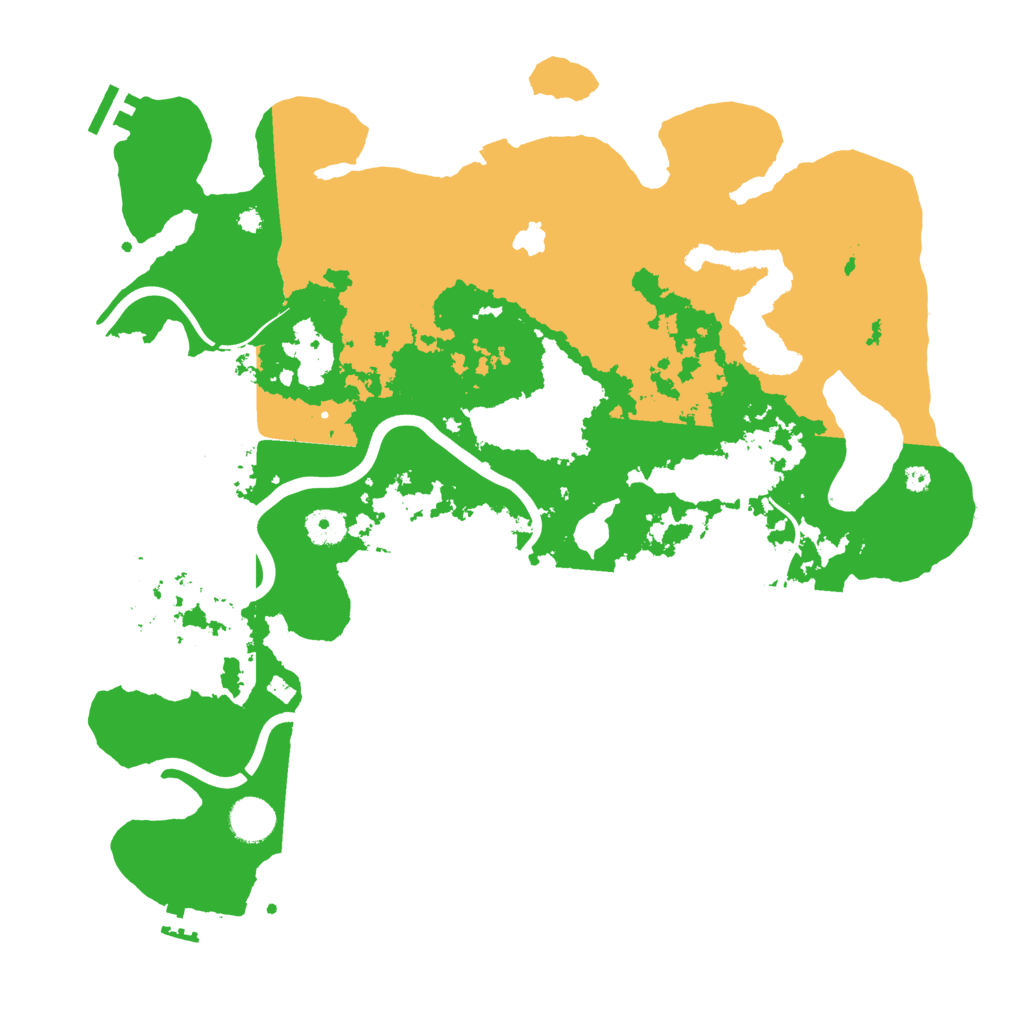 Biome Rust Map: Procedural Map, Size: 4000, Seed: 37359
