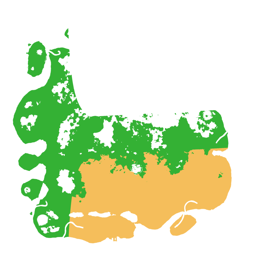 Biome Rust Map: Procedural Map, Size: 4250, Seed: 112458879