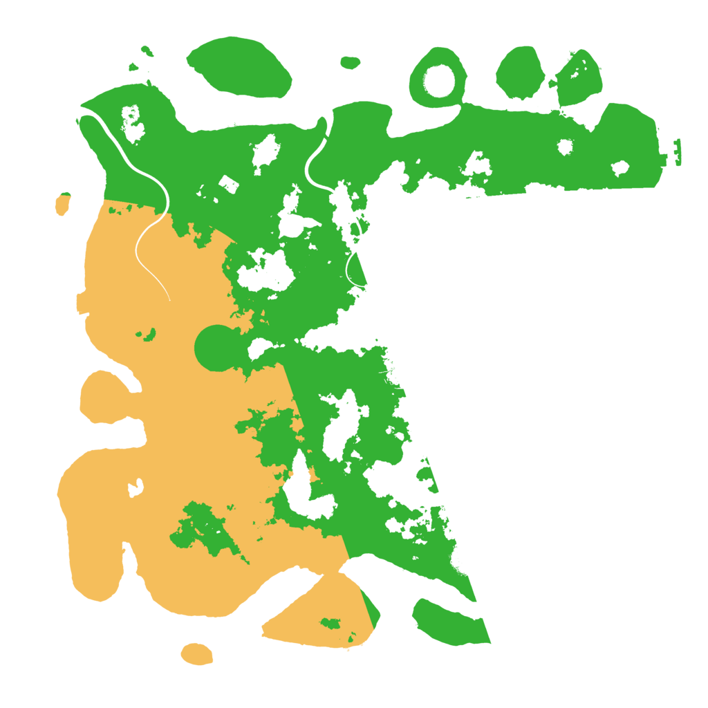 Biome Rust Map: Procedural Map, Size: 4000, Seed: 118457665