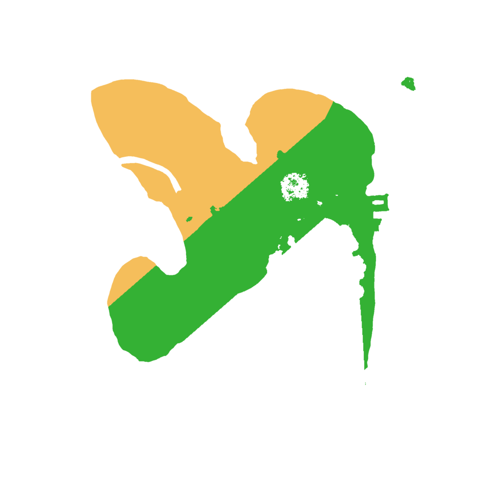 Biome Rust Map: Procedural Map, Size: 1800, Seed: 2009969229