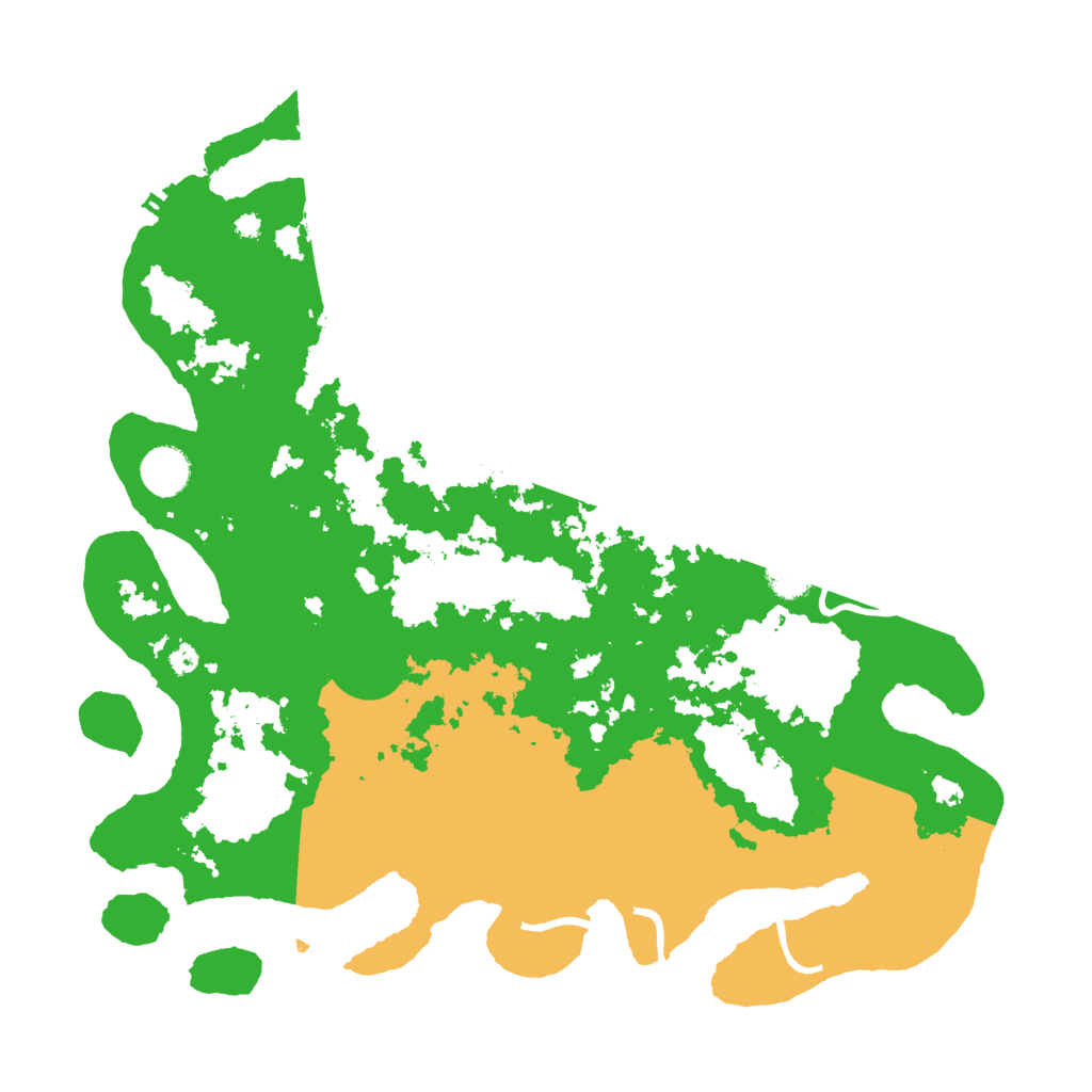 Biome Rust Map: Procedural Map, Size: 3900, Seed: 795143