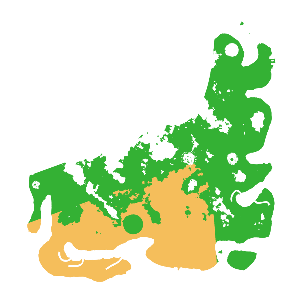 Biome Rust Map: Procedural Map, Size: 3950, Seed: 1933209205