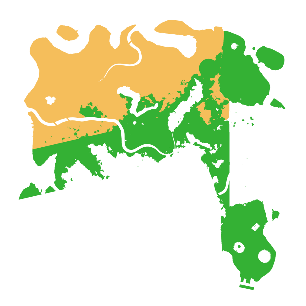Biome Rust Map: Procedural Map, Size: 4250, Seed: 995355483